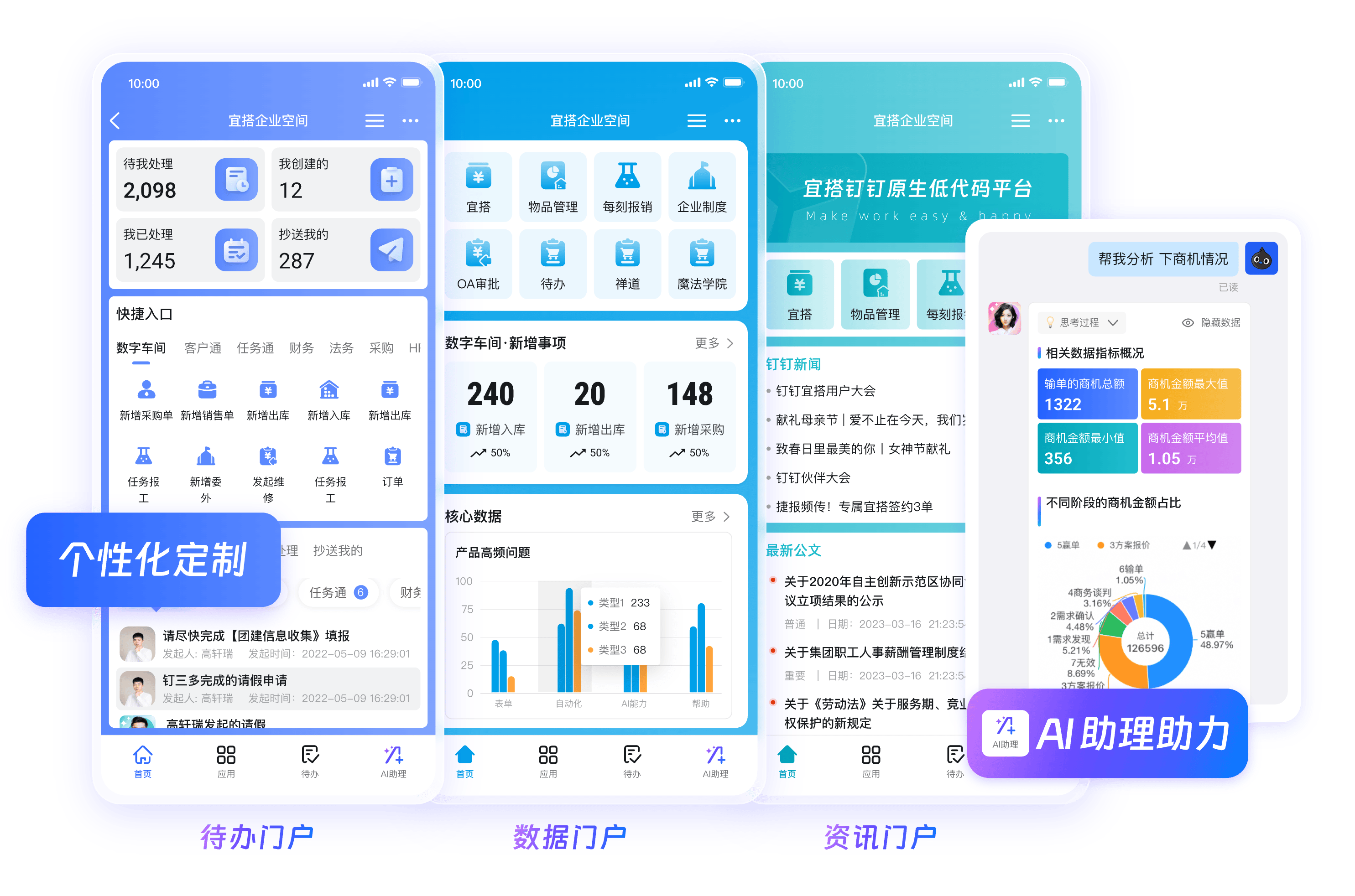 钉钉合同法务工作台
